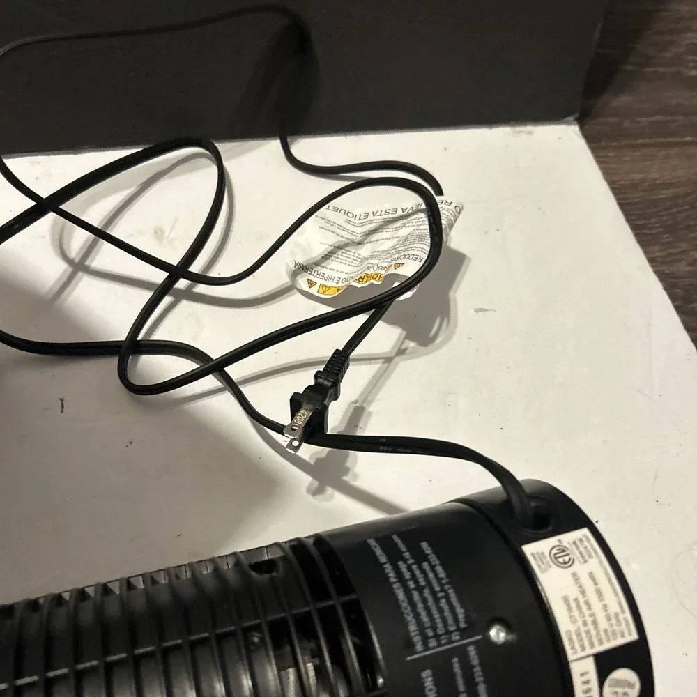 Lasko Oscillating Ceramic Space Heater, 15.7 Inches, Black, 1500W, CT16450....